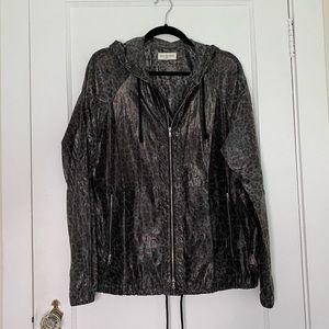 Dries Van Noten Sheer Leopard Hoodie